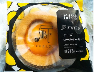 「ローソン Uchi Cafe’ SWEETS×PABLO チーズロールケーキ」のクチコミ画像 by とうふむしさん