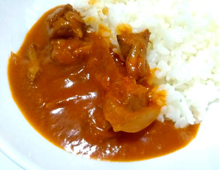 「いなば チキンとインドカレー 赤カレー 缶115g」のクチコミ画像 by つなさん