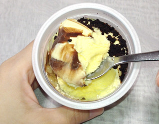 「明治 チョコバナナアイス パフェ カップ185ml」のクチコミ画像 by nya-koさん