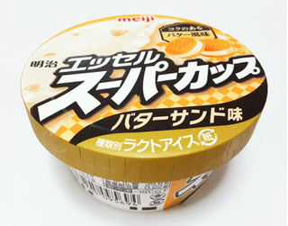 「明治 エッセル スーパーカップ バターサンド味 カップ200ml」のクチコミ画像 by つなさん