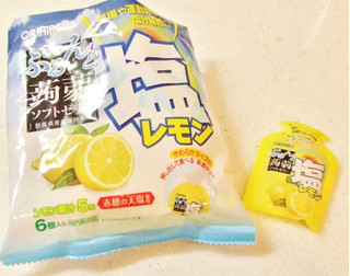 「オリヒロ ぷるんと蒟蒻ゼリー パウチ 塩レモン 袋6個」のクチコミ画像 by ビーピィさん