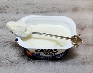 「明治 ザバス MILK PROTEIN ヨーグルト 脂肪0 カップ180g」のクチコミ画像 by みにぃ321321さん