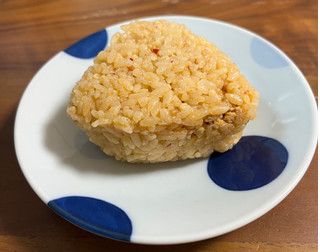 「ローソン おにぎり屋 悪魔のおにぎり 四川風担々麺味」のクチコミ画像 by ピンクのぷーさんさん