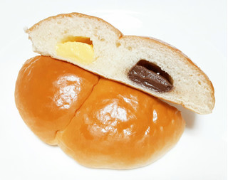 「ヤマザキ 2色パン チョコ＆クリーム 袋1個」のクチコミ画像 by つなさん