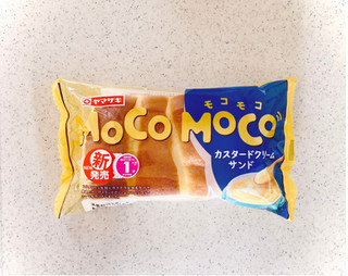 「ヤマザキ モコモコ カスタードクリームサンド 袋1個」のクチコミ画像 by むぎっこさん