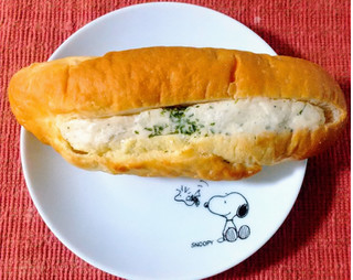 「ヤマザキ 新じゃがのポテトサラダパン 袋1個」のクチコミ画像 by ピーまるさん