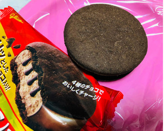 「グリコ ガトーショコラ クッキーサンドアイス 袋1個」のクチコミ画像 by シナもンさん