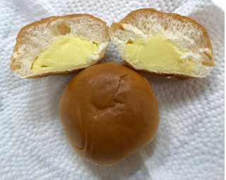 「ヤマザキ 薄皮 スイートポテトクリームパン 袋5個」のクチコミ画像 by SANAさん