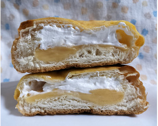 「ファミリーマート ファミマルBakery シュークリームみたいなパン カスタード＆ホイップ」のクチコミ画像 by ゆるりむさん