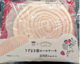 「ローソン ICHIBIKO うずまき苺ロールケーキ」のクチコミ画像 by glaceさん