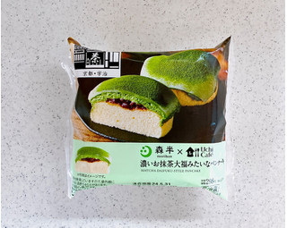 「ローソン Uchi Cafe’ × 森半 濃いお抹茶大福みたいなパンケーキ」のクチコミ画像 by むぎっこさん