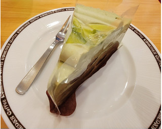 「コメダ珈琲店 抹茶あずきケーキ」のクチコミ画像 by ニャンタさん