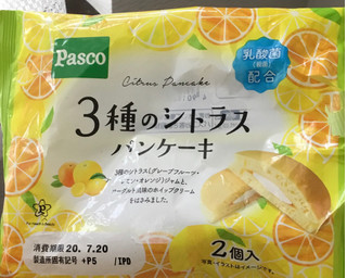 「Pasco 3種のシトラスパンケーキ 袋2個」のクチコミ画像 by 178MAMIさん