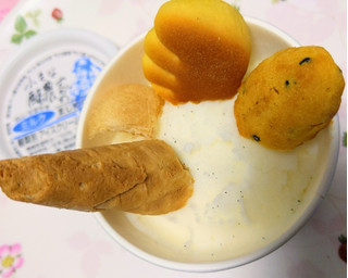 「安富牧場 小さな酪農家のまじめなアイス ミルク カップ120ml」のクチコミ画像 by おうちーママさん