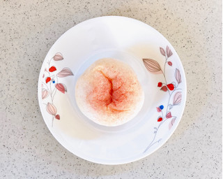 「ローソン Uchi Cafe’ × ICHIBIKO ホボクリム ほぼほぼクリームのシュー いちご」のクチコミ画像 by むぎっこさん