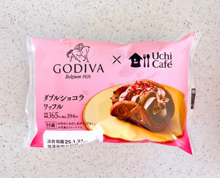 「ローソン Uchi Cafe’ × GODIVA ダブルショコラワッフル」のクチコミ画像 by むぎっこさん