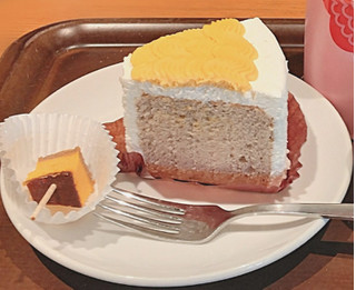 「スターバックス スイートポテトシフォンケーキ」のクチコミ画像 by よちえっちさん