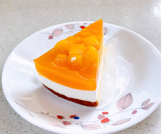 「ヤマザキ ごろっとマンゴーのレアチーズケーキ 2個」のクチコミ画像 by むぎっこさん