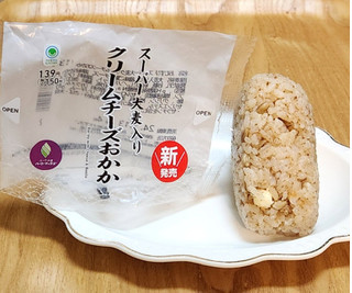 「ファミリーマート スーパー大麦 クリームチーズおかか」のクチコミ画像 by みにぃ321321さん