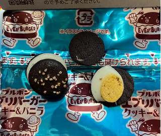 「ブルボン エブリバーガー クッキー＆バニラ 箱61g」のクチコミ画像 by ピンクのぷーさんさん
