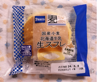 「敷島製パン 国産小麦 北海道牛乳生スフレ」のクチコミ画像 by ゆるりむさん