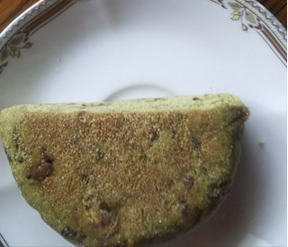 「Pasco 彩りマフィン 抹茶小豆 袋1個」のクチコミ画像 by パンをよく食べてる人さん