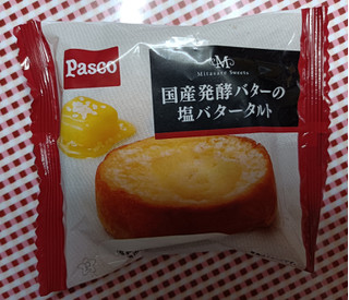 「Pasco 国産発酵バターの塩バタータルト 袋1個」のクチコミ画像 by hiro718163さん
