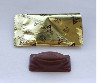 「不二家 アーモンドチョコレート 袋22粒」のクチコミ画像 by みにぃ321321さん