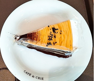 「カフェ・ド・クリエ 国産さつまいものショートケーキ」のクチコミ画像 by べべべさん
