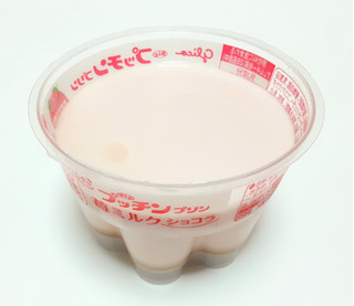 「江崎グリコ Bigプッチンプリン 苺ミルクショコラ カップ155g」のクチコミ画像 by つなさん