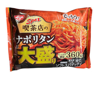 「日清食品冷凍 冷凍 日清スパ王喫茶店のナポリタン大盛り 360g」のクチコミ画像 by さちもぐハピさん