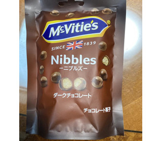 「マクビティ NIBBLES ダークチョコレート 袋80g」のクチコミ画像 by gologoloさん