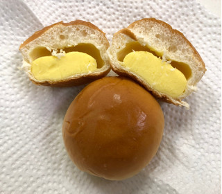 「ヤマザキ 薄皮 スイートポテト クリームパン 袋5個」のクチコミ画像 by SANAさん