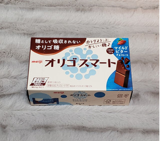 「明治 オリゴスマート マイルドビターチョコレート 箱65g」のクチコミ画像 by みにぃ321321さん