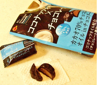 「ブルボン ココナッツオイル×チョコレート 袋60g」のクチコミ画像 by ビーピィさん