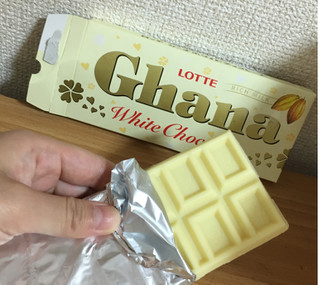 「ロッテ ガーナ ホワイトチョコレート 箱45g」のクチコミ画像 by なでしこ5296さん