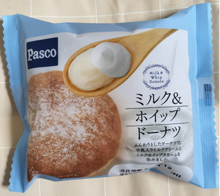 「Pasco ミルク＆ホイップドーナツ 袋1個」のクチコミ画像 by ゆるりむさん