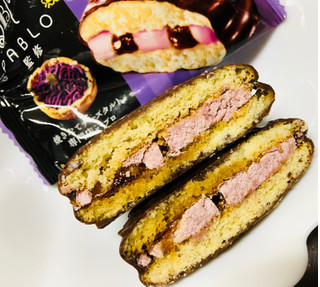 「ロッテ チョコパイ PABLO監修 紅芋チーズケーキ 袋1個」のクチコミ画像 by シナもンさん