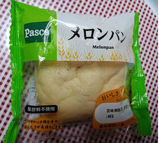 「Pasco ロングライフ メロンパン 袋1個」のクチコミ画像 by hiro718163さん