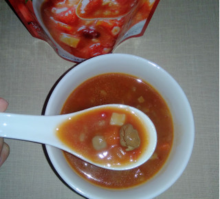 「ブルックス 美穀菜 しっかり満足トマトスープ 袋180g」のクチコミ画像 by kaviさん