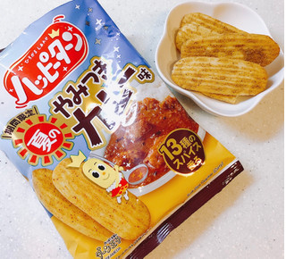 「亀田製菓 ハッピーターン やみつきカレー味 袋39g」のクチコミ画像 by ビーピィさん