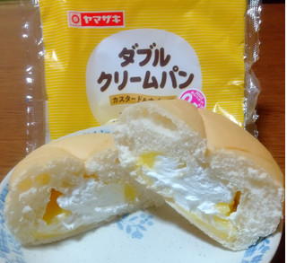 「ヤマザキ ダブルクリームパン 袋1個」のクチコミ画像 by uhkkieさん