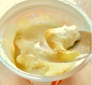 「トップバリュ 濃いクリーミーな味わい ギリシャヨーグルト はちみつ カップ110g」のクチコミ画像 by Pチャンさん
