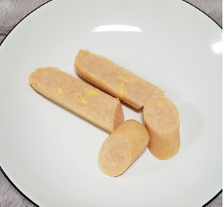 「ローソン 国産サラダチキンスティック 明太チーズ」のクチコミ画像 by みにぃ321321さん