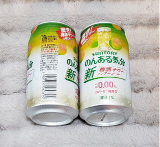 「サントリー のんある気分 梅酒サワー ノンアルコール 缶350ml」のクチコミ画像 by みにぃ321321さん