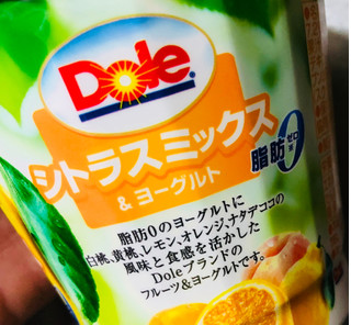 「Dole シトラスミックス＆ヨーグルト カップ180g」のクチコミ画像 by シナもンさん