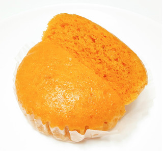 「木村屋 ジャンボむしケーキ とろぴかるマンゴー 1個」のクチコミ画像 by つなさん