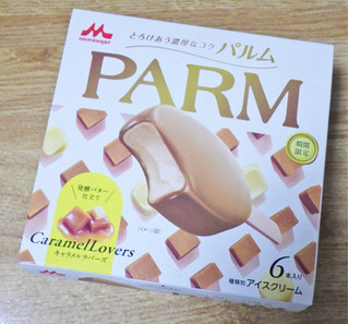 「森永 PARM キャラメルラバーズ 箱55ml×6」のクチコミ画像 by 7GのOPさん