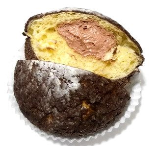 「Pasco クッキーシュークリーム風パン チョコ 袋1個」のクチコミ画像 by つなさん