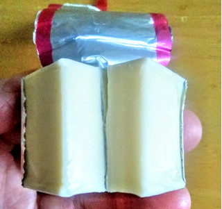 「雪印メグミルク カマンベール入りベビーチーズ 4個」のクチコミ画像 by まめぱんださん